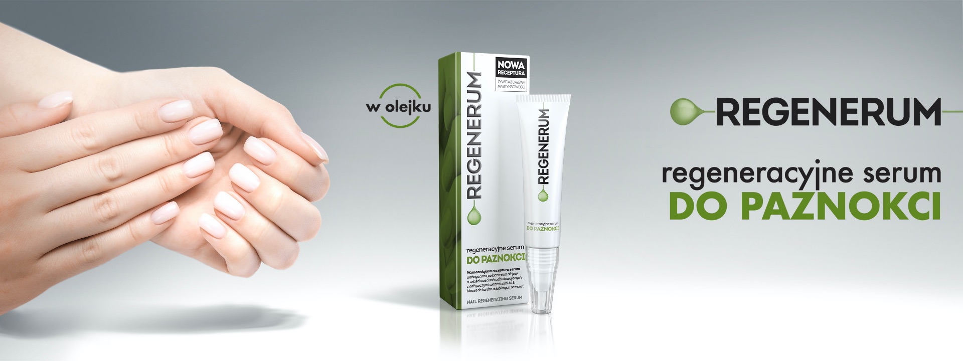 Regeneracyjne serum do paznokci