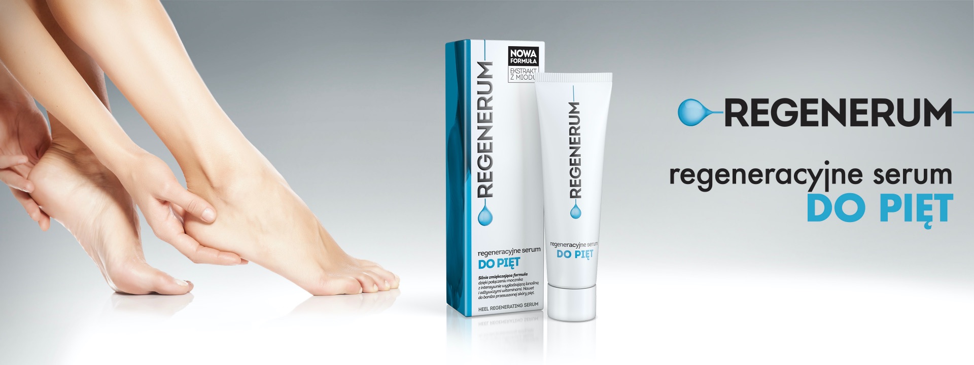 Regeneracyjne serum do pięt
